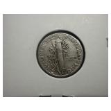 1945 Silver Mercury Dime
