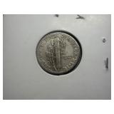 1945 D Silver Mercury Dime