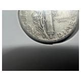 1945 D Silver Mercury Dime