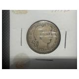 1914 D Barber Silver Quarter