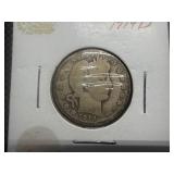 1914 D Barber Silver Quarter