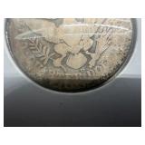 1914 D Barber Silver Quarter