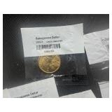 2002 P Sacagawea Dollar, Two 2003 P Sacagawea Dollars, 2003 D Sacagawea Dollar, 2004 D Sacagawea Dollar (5 Coins)