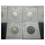 Ten State Quarters Various Dates and Mints some marked BU when purchased