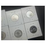 Ten State Quarters Various Dates and Mints some marked BU when purchased