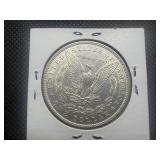 1896 Morgan Silver Dollar Marked BU When Purchased