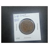 1851 Large Cent