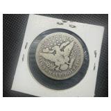 1901 P Barber Silver Half Dollar
