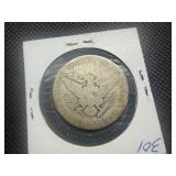 1908 D Barber Silver Half Dollar