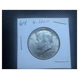 1964 Kennedy Silver Half Dollar