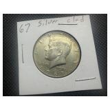 1967 Kennedy Silver Half Dollar