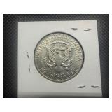 1967 Kennedy Silver Half Dollar Marked BU When Purchased