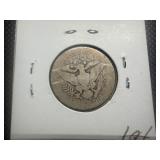 1908 O Silver Barber Quarter