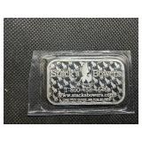 2023 Stacks and Bowers 1 oz Silver Bar