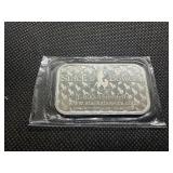 2023 Stacks and Bowers 1 oz Silver Bar