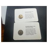 Two Friendship Medallions 1984 Olympic Games