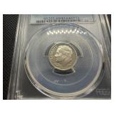 2001 S 10 C PCGS PR69 DCAM