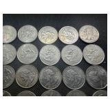 Twenty-Four Minnesota State Quarters