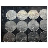 Twenty-Four Minnesota State Quarters