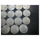 Twenty-Four Minnesota State Quarters