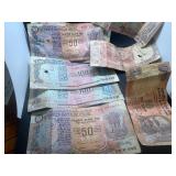 Nine Bank Notes from India