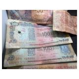 Nine Bank Notes from India