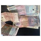 Nine Bank Notes from India