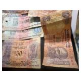 Nine Bank Notes from India
