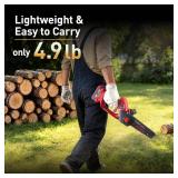 Wugeku 8" Brushless Cordless Mini Chainsaw