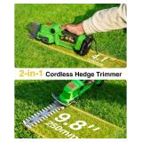 TaskStar 2-in-1 Cordless Hedge Trimmer