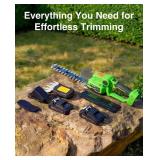 TaskStar 2-in-1 Cordless Hedge Trimmer