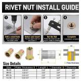 Vidroxin 430 Piece SAE Rivet Nut Tool Kit