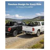 Joytutus Roll Bar for Full Size Truck with Storage Lock Boxes