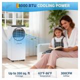 Garvee 8,000 BTU Portable Air Conditioner