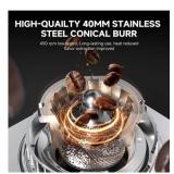 Amzchef Burr Coffee Grinder