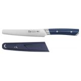 Cangshan Helena Series 5" Round-Tip Serrated Utility Knife with Sheath