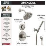 Delta Saylor Brushed Nickel 5-Setting Shower System