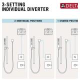 Delta Saylor Brushed Nickel 5-Setting Shower System