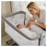Garvee 3-in-1 Bedside Bassinet/Travel Crib