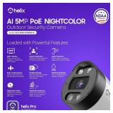 Helix 2 Pack 5MP Outdoor IP Security Camera