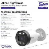 Helix 2 Pack 5MP Outdoor IP Security Camera