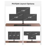 Putorsen Triple Monitor Mount for up to 32" Screens