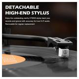 LP&No.1 High Fidelity All-in-One Record Player with Stereo Speakers