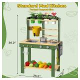 Mierum Outdoor Wooden Play/Mud Kitchen for Toddlers