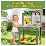 Mierum Outdoor Wooden Play/Mud Kitchen for Toddlers