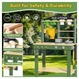 Mierum Outdoor Wooden Play/Mud Kitchen for Toddlers