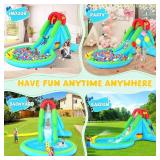 Whubefy Inflatable Water Slide for Kids