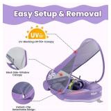 Mambobaby Non-Inflatable Baby Float with Canopy