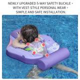 Mambobaby Non-Inflatable Baby Float with Canopy