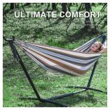 Newbulig Double Hammock with Stand